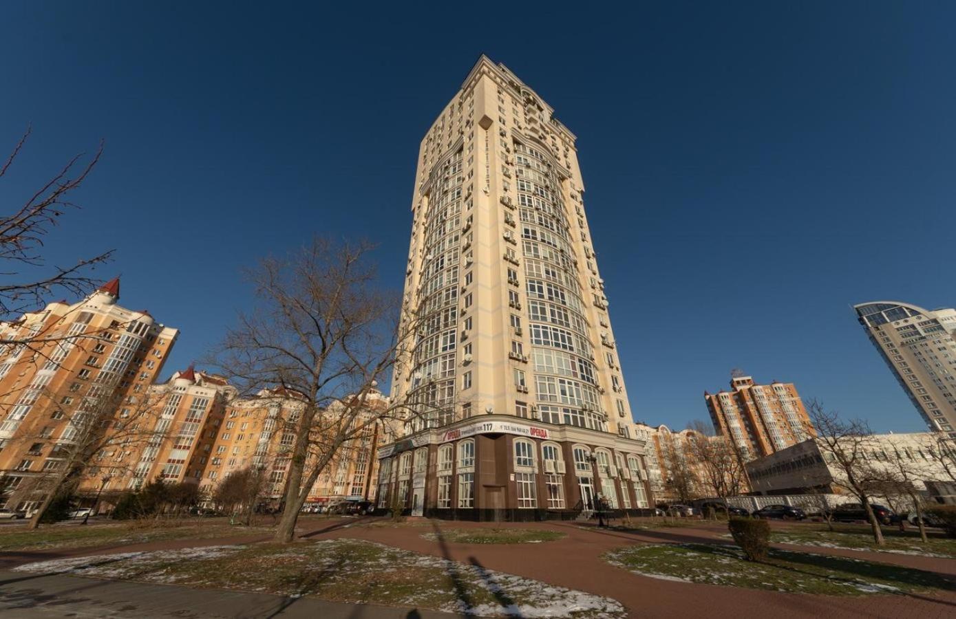 Apartment Obolon Natalka Park Kiew Exterior foto