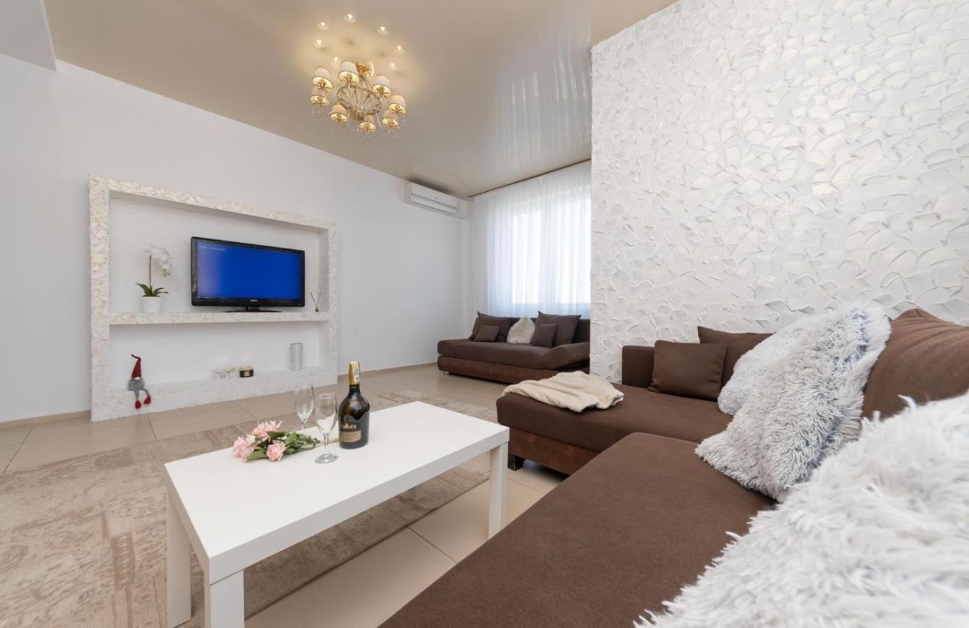 Apartment Obolon Natalka Park Kiew Exterior foto