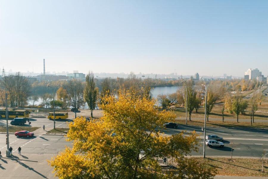 Apartment Obolon Natalka Park Kiew Exterior foto